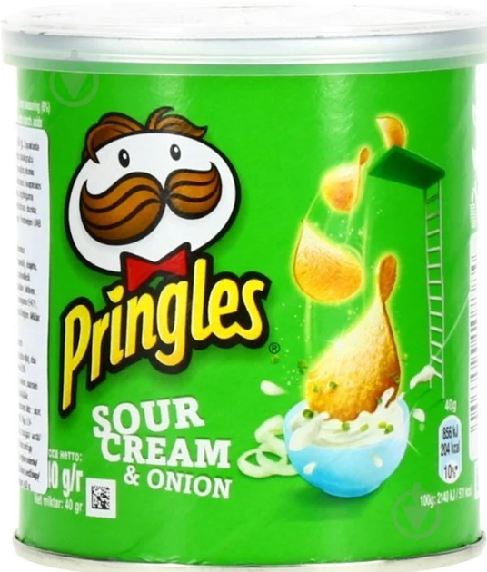 Чіпсі Pringles сметана та зелень 40 г від продавця: Не наше – купити в ...