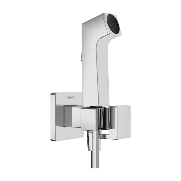 Гігієнічний душ (для змішаної води) Hansgrohe Bidette 1jet E EcoSmart+ зі шлангом та тримачем (колір - хром) 29233000 - Фото 1 Гігієнічний душ (для змішаної води) Hansgrohe Bidette 1jet E EcoSmart+ зі шлангом та тримачем (колір - хром) 29233000 - изображение 1