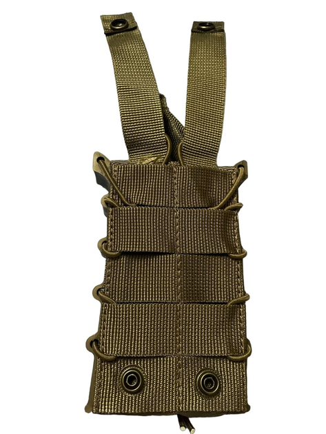 Подсумок для магазина АК койот, АКМ, РПК, М16 на системе MOLLE - изображение 1