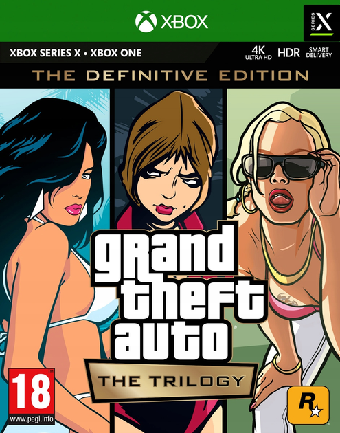 Gra XOne/XSX Grand Theft Auto: trylogia - wydanie ostateczne (płyta Blu-ray) (5026555366113) - obraz 1