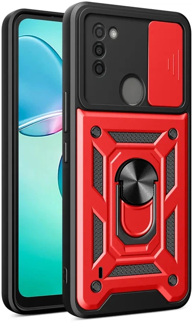 Чехол с защитой камеры 3DGuard Nokia C31 Red (33858-2D) - Фото 1 Чехол с защитой камеры 3DGuard Nokia C31 Red (33858-2D) - изображение 1