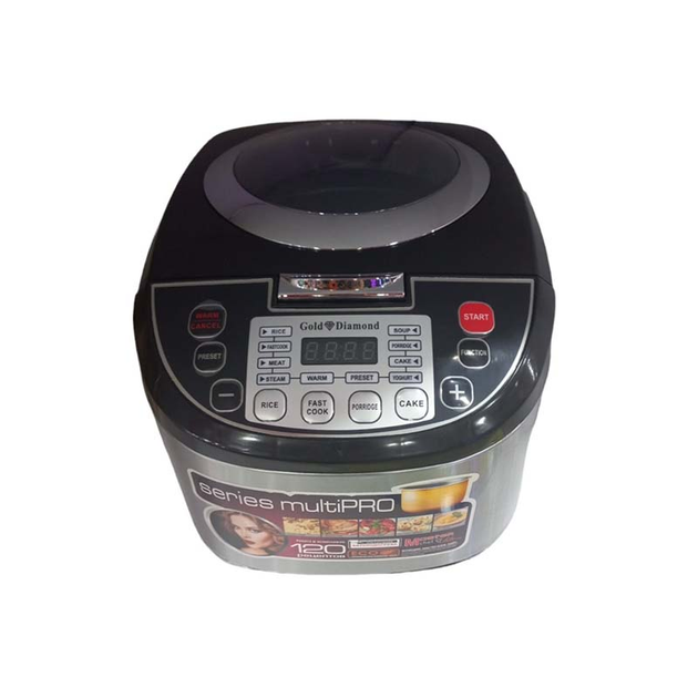Мультиварка с фритюрницей Gold Diamond TK-08815 на 21 програму 5л ...