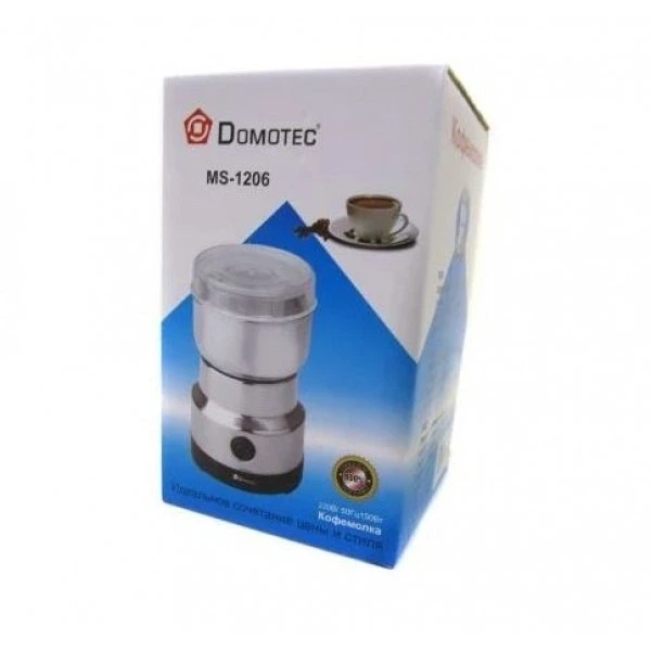 Кавомолка електрична ножова DOMOTEC MS-1206, потужність 150 Вт - зображення 3