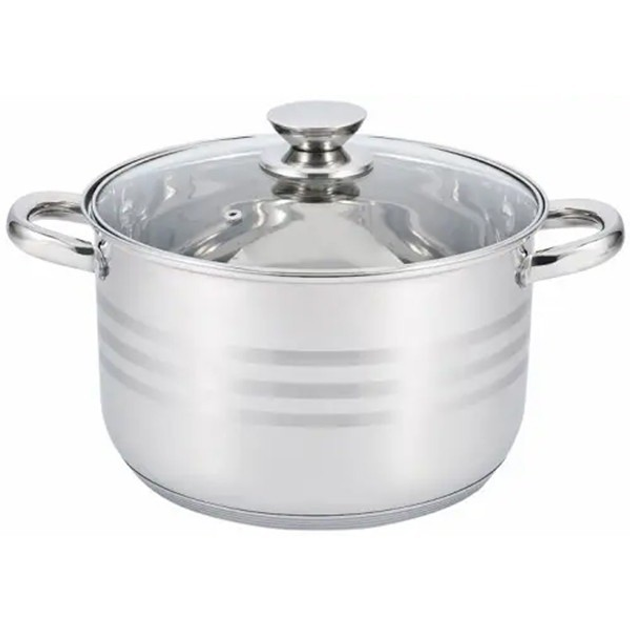 Кастрюля нержавейка UNIQUE UN-5002 (1,2л, нержавейка, с крышкой) – фото ...