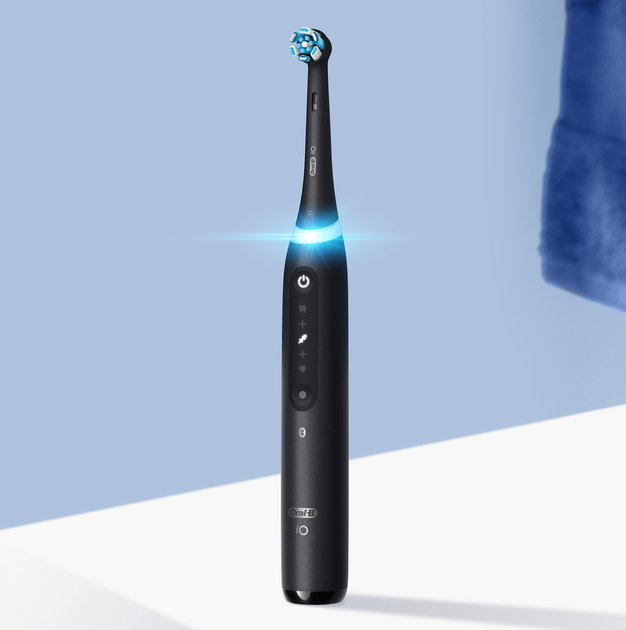 Szczoteczka elektryczna Oral-B iO 5 Matt Black - obraz 4