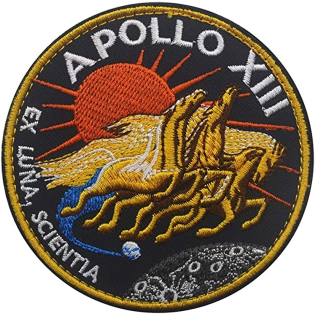Нашивка Nasa Apollo 13 AP13 - зображення 1