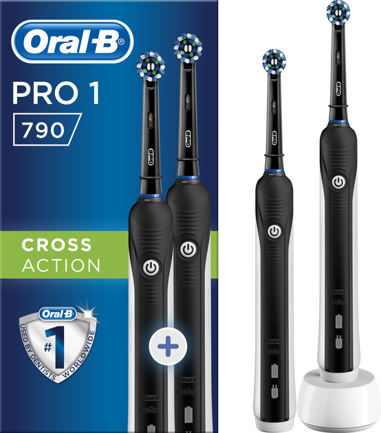 Zestaw szczoteczek elektrycznych Oral-B PRO 1 790 - obraz 1