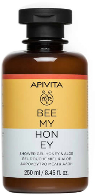 Гель для душу Apivita Bee My Honey Зволожуючий 250 мл (5201279088002) - зображення 1