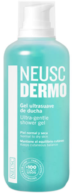 Żel pod prysznic Neusc Dermo Ultrasoft Shower Gel 500 ml (8470001987242) - obraz 1