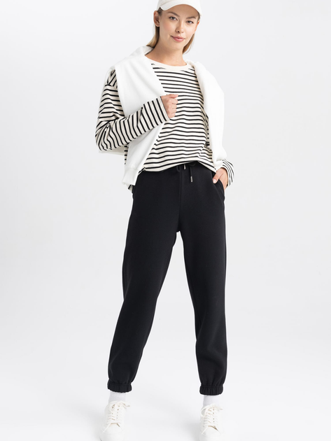 Спортивные штаны женские DeFacto W1505AZ-BK81 S Черные (8683524688347) - изображение 2