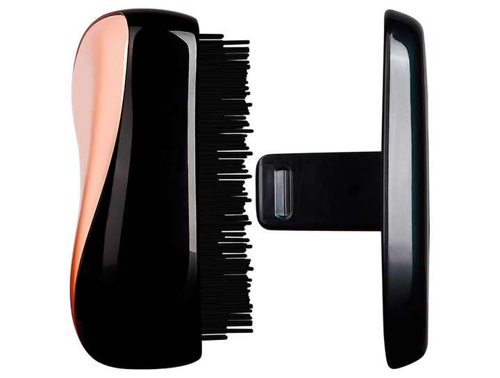 Szczotka do włosów Tangle Teezer Compact Styler Rose Gold Black (5060173372606) - obraz 2