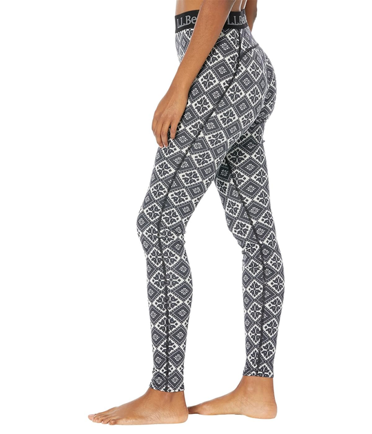 Women's L.L.Bean Lightweight Base Layer Pants, Print at L.L. Bean