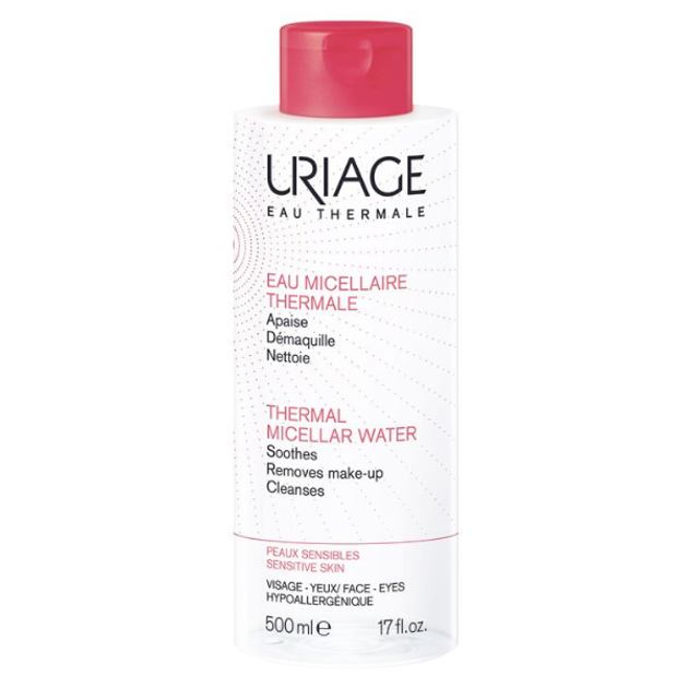 Woda micelarna Uriage Thermal Micellar Water for Sensitive Skin 500 ml (3661434009334) - obraz 1
