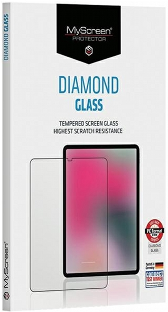 Szkło ochronne MyScreen Diamond Glass do Nokia T20 / T21 10.4" Czarne (5904433204989) - obraz 1
