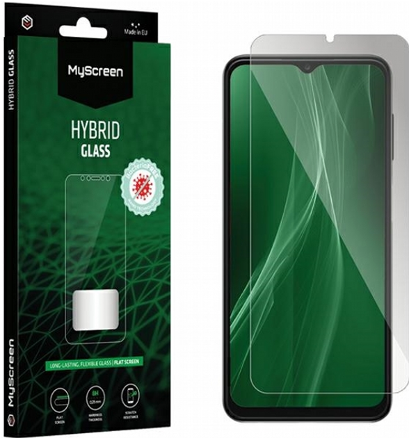 Захисне скло MyScreen HybridGlass BacteriaFree для Samsung Galaxy A32 5G 6.5" (5901924989370) - зображення 1