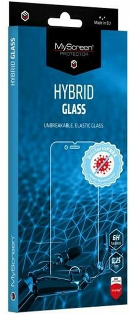 Szkło ochronne MyScreen HybridGlass BacteriaFree do Nokia 2.4" (5901924985303) - obraz 1