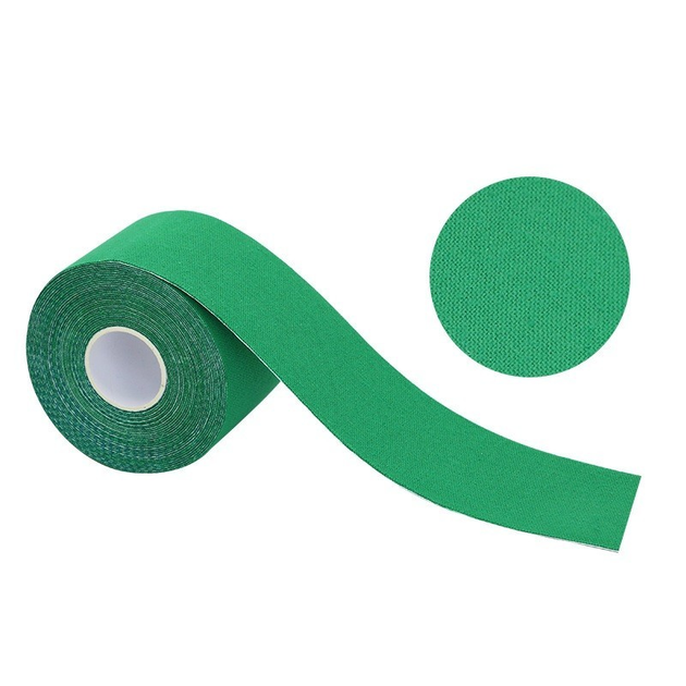 Кінезіо тейп Ezapp 5см х 5м зелений - зображення 1