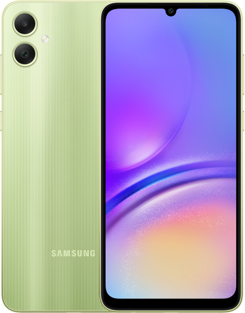 Мобільний телефон Samsung Galaxy A05 4/64GB Light Green (SM-A055FLGDSEK ...