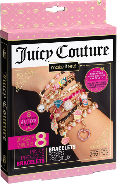 Набор для изготовления браслетов Make It Real Juicy Couture Mini Pink ...