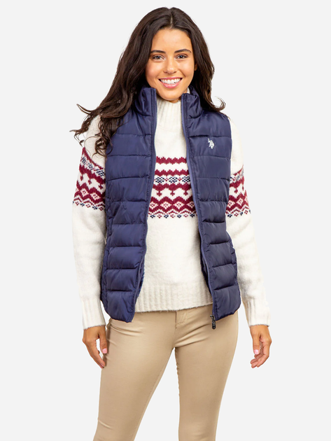 Свитер вязаный женский U.S.Polo Assn 321053C-1F00A(VANILLA PREP) S Ванильный (670294183477) - изображение 4