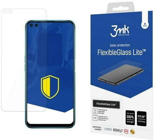 Szkło hybrydowe 3MK FlexibleGlass Lite dla Realme X3 Super Zoom (5903108313162) - obraz 2