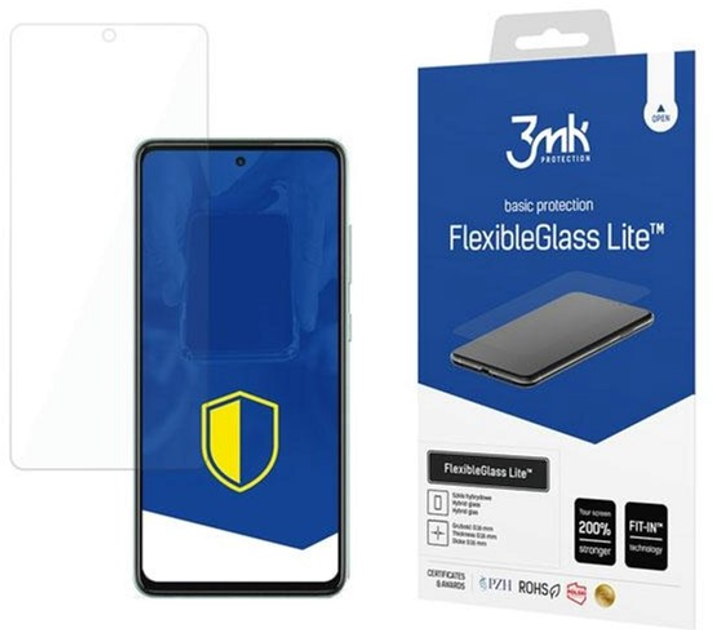 Гібридне скло 3MK FlexibleGlass Lite для Samsung Galaxy A52/A52 5G (5903108343732) - зображення 1