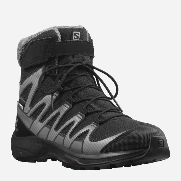 Черевики зимові дитячі Salomon XA PRO 3D V8 WINTER KIDS 38 Чорні (193128713911) - зображення 2