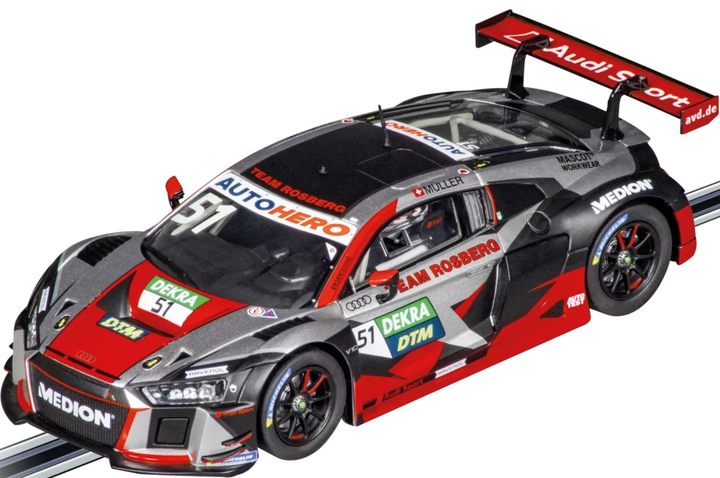 Samochód torowy Carrera Digital 132 Auto Audi R8 LMS GT3 Team Rosberg (4007486310292) - obraz 1