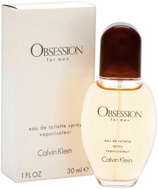 Woda toaletowa Calvin Klein Obsession Men 30 ml (88300606061) - obraz 1