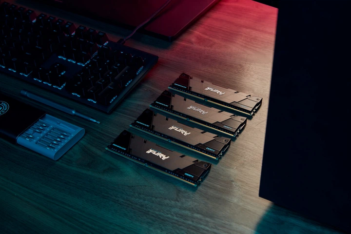 Pamięć RAM Kingston Fury DDR4-3600 65536MB PC4-28800 Zestaw 4 x 16384 Renegade (KF436C16RB12K4/64) - obraz 10
