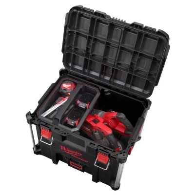 Ящик для инструментов Milwaukee XL PACKOUT 554x394x422 мм (4932478162) - Фото 4 Ящик для инструментов Milwaukee XL PACKOUT 554x394x422 мм (4932478162) - изображение 4