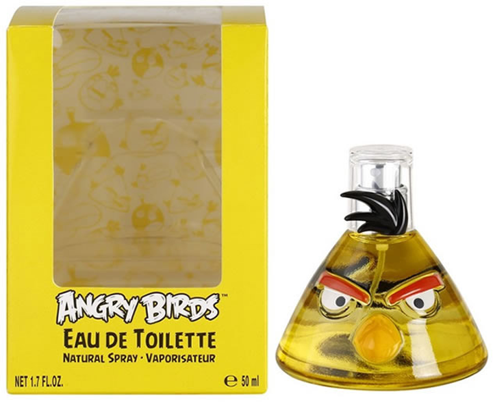Woda toaletowa dla dzieci Angry Birds Yellow 50 ml (663350055573) - obraz 1