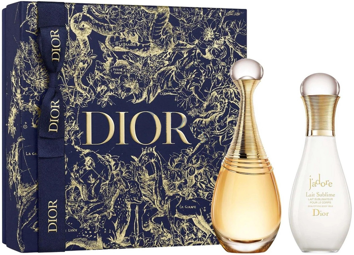 Zestaw damski Dior J'Adore Woda perfumowana damska 50 ml + Upiększające mleczko do ciała 75 ml (3348901636896) - obraz 1