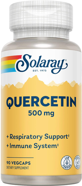 Suplement diety Solaray Quercitin 90 kapsułek (0076280446852) - obraz 1