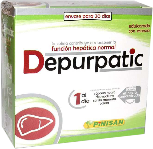 Suplement diety Pinisan Depurpatic 30 kapsułek (8435001002579) - obraz 1