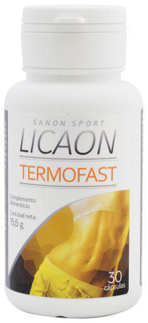 Suplement diety Sanon Sport Licaon Termofast 545 mg 30 kapsułek (8436556081798) - obraz 1