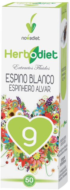 Натуральна харчова добавка Novadiet Herbodiet Espino Blanco 50 мл (8425652110310) - зображення 1