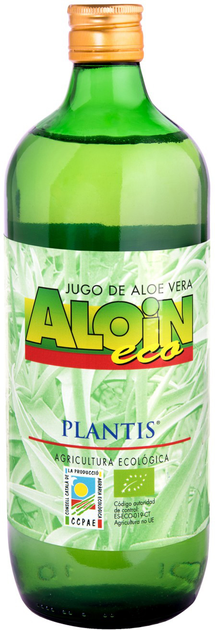 Suplement diety Artesania Aloin Eco Sok z aloesu 1 litro (8435041038637) - obraz 1