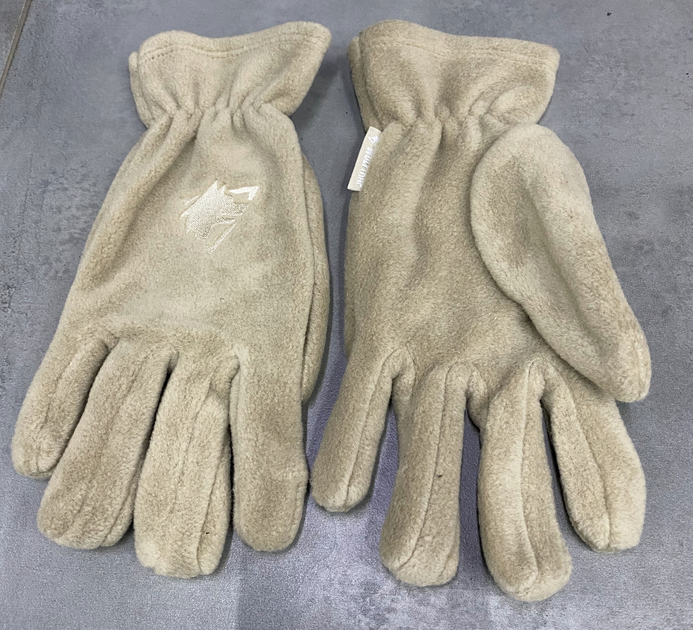 Перчатки зимние флисовые Wolftrap пальцевые, цвет Койот, размер - универсальный - изображение 2