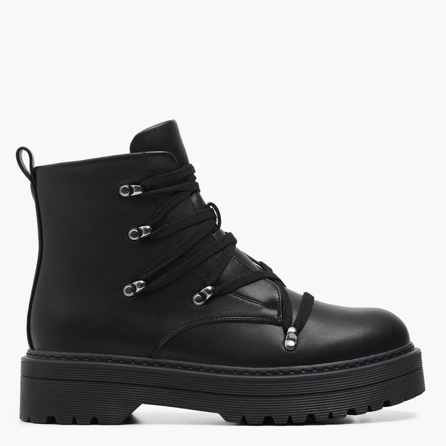 Женские ботинки высокие Cropp 0516S-99X 36 23 см Черные (5905035351927 ...