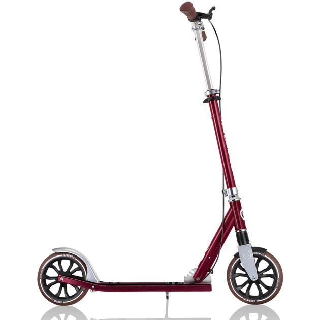 Самокат Globber NL205 Deluxe с ручным тормозом Красный (685-102) - Фото 4 Самокат Globber NL205 Deluxe с ручным тормозом Красный (685-102) - изображение 4