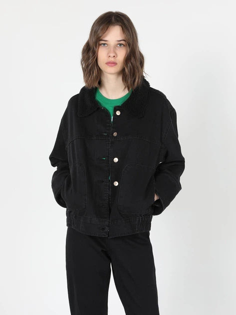 Джинсовая куртка женская Colin's 020 Mice CL1060479DN42190 S Salina Black Wash (8683197455451) - изображение 3