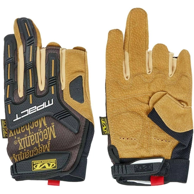 Тактические перчатки Mechanix M-Pact Framer Leather XL Brown (LFR-75-011) - изображение 1