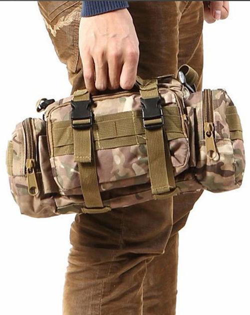 Тактична Сумка Штурмова Поясна Модульна MOLLE . M-03M - зображення 2