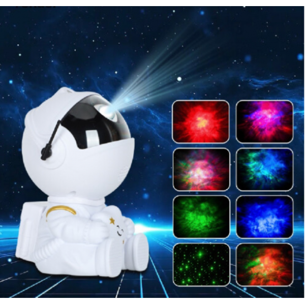 Ночник Проектор звездного неба и галактики TOPA Космонавт Астронавт Astronaut Nebula Projector 8 режимов с пультом ДУ - изображение 2