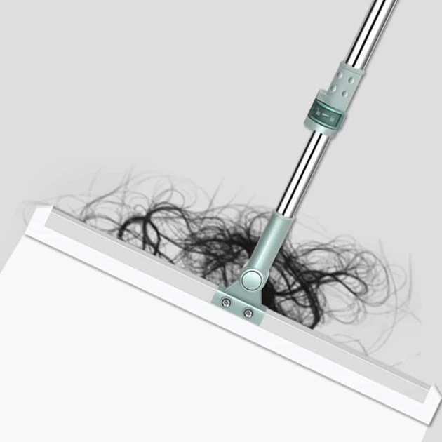 Универсальная швабра для пола Magic Broom, скребок сквидж для пола на длинной ручке - изображение 6