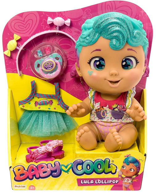 Лялька Magic Box Baby Cool Lula Lollopop 25 см (PBC1PS012IN03) - зображення 1