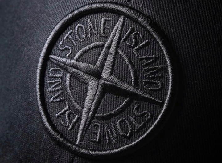 Кепка Бейсболка Stone Island (Стон Айленд, Стон, Стоник) с изогнутым ...