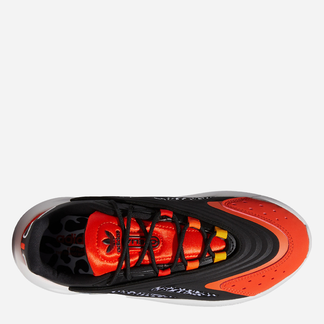 Buty sportowe damskie adidas Originals Ozelia GW0547 36.5 (4UK) 22.5 cm Czarny/Pomarańczowy (4065419418903) - obraz 4