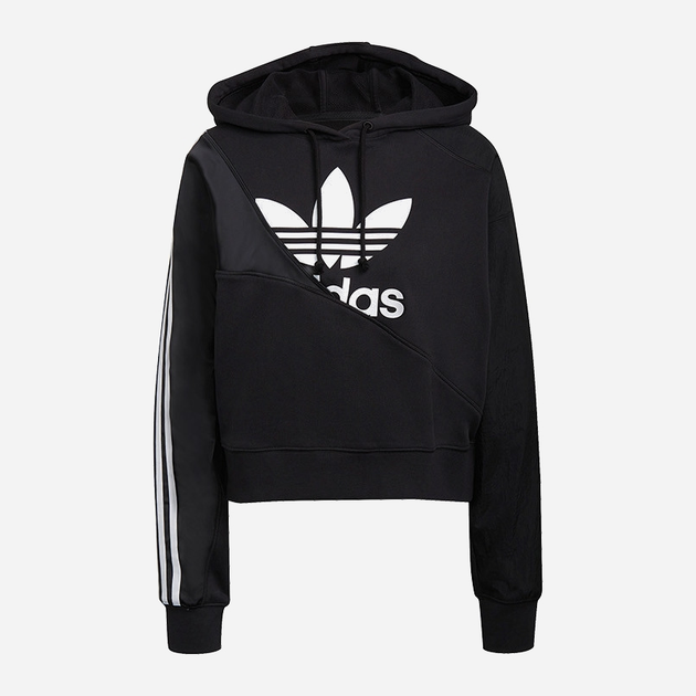 Bluza damska z kapturem krótka adidas Originals Originals Adicolor HC7050 36 Czarna (4065424620919) - obraz 4